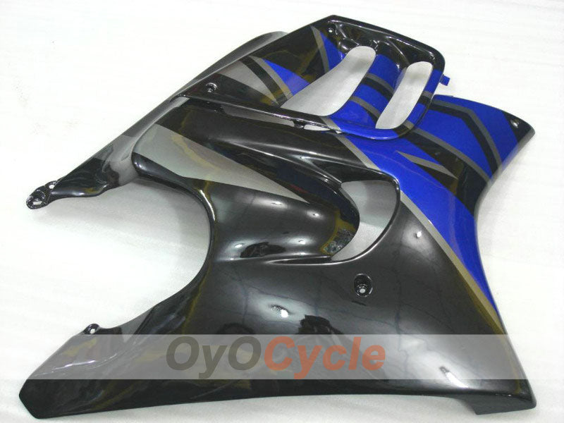 Verkleidungssatz für Einspritzmodelle der CBR600F3, 97-98 - Blau, Schwarz - Werksstil #OYO87900093