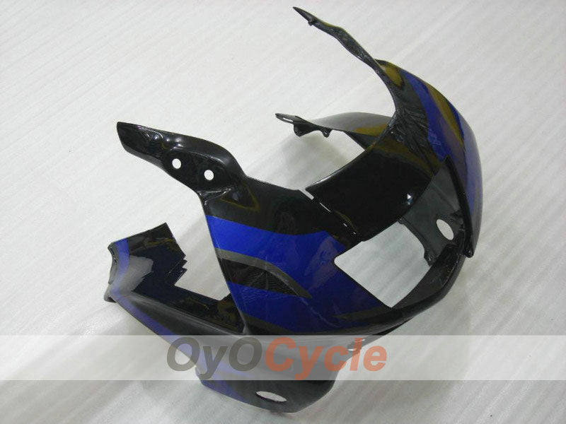 Verkleidungssatz für Einspritzmodelle der CBR600F3, 97-98 - Blau, Schwarz - Werksstil #OYO87900093