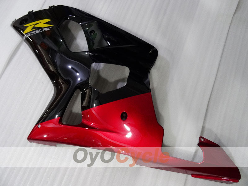 Verkleidungssatz für 00-02 GSX R1000 - Rot, Schwarz - Werksstil #OYO87905212