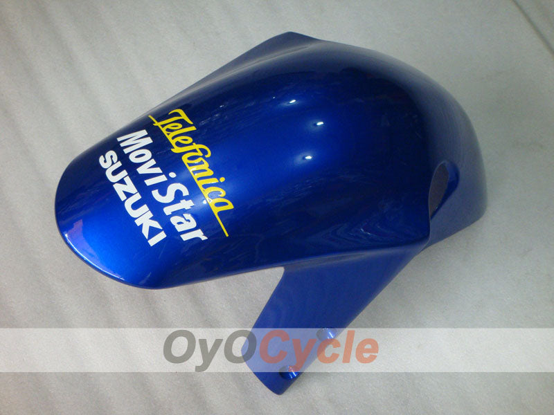 Verkleidungssatz für 01-03 GSX R600, Spritzguss - Blau - MOTUL #OYO87905083