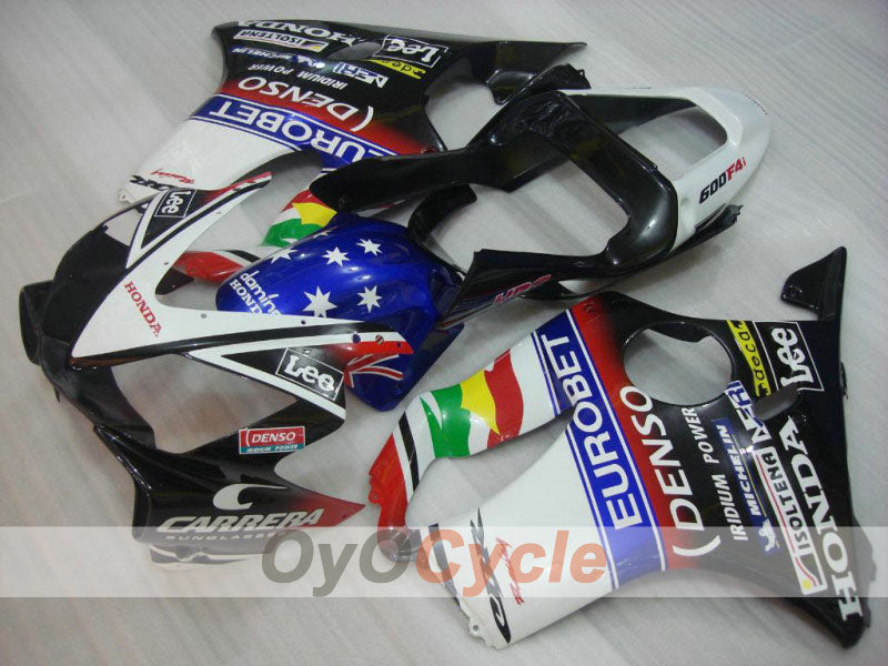 Einspritzverkleidungssatz für 01-03 CBR600F4i - Mehrfarbig - Lee, MICHELIN #OYO87900161