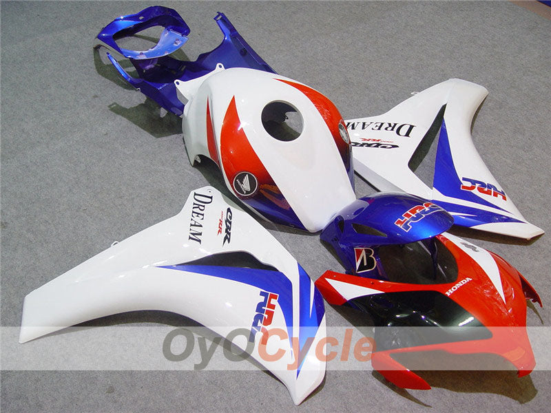 Einspritzverkleidungssatz für CBR1000RR 08-11 - Rot, Weiß - Dream #OYO87900656 Hauptbild