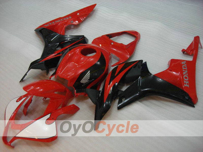 Verkleidungssatz für Einspritzanlage für CBR600RR 07-08 - Rot, Schwarz - Werksdesign #OYO87900380 Zweitbild
