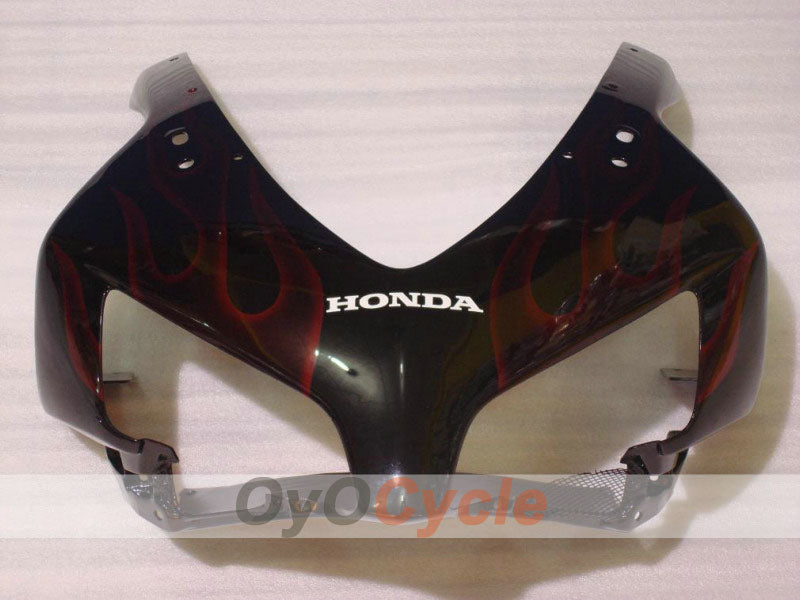 Einspritzverkleidungssatz für CBR1000RR 04-05 - Rot, Schwarz - Flame #OYO87900485