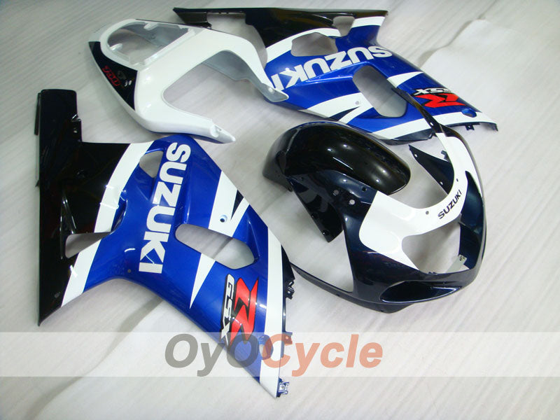 Einspritz-Verkleidungssatz für GSX R750 00-03 - Blau, Schwarz - Werksstil #OYO87901110 Hauptbild
