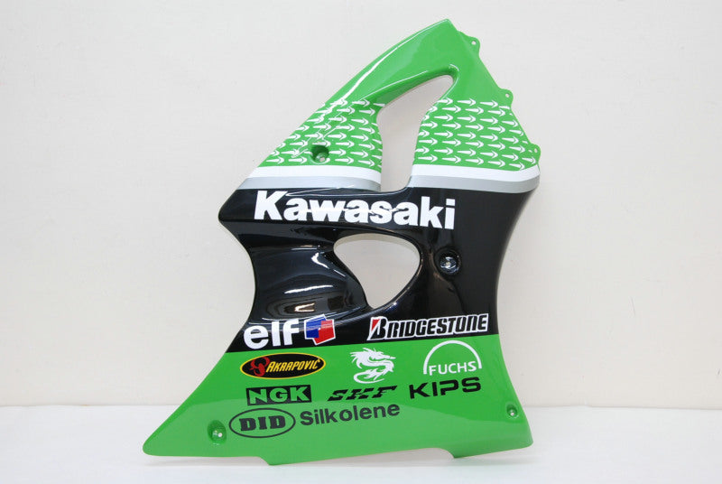 Einspritzverkleidungssatz für 00-02 NINJA ZX-6R - Grün, Schwarz - Nakano #OYO87901726