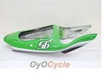 Einspritzverkleidungssatz für 00-02 NINJA ZX-6R - Grün, Schwarz - Nakano #OYO87901726
