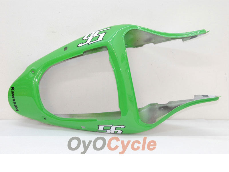 Einspritzverkleidungssatz für 00-02 NINJA ZX-6R - Grün, Schwarz - Nakano #OYO87901726