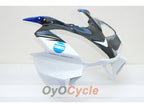 Einspritz-Verkleidungssatz für 02-13 VFR800 - Blau, Weiß - Konica Minolta #OYO87902821