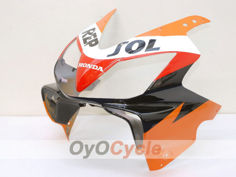Verkleidungssatz für Einspritzmodelle 04-07 CBR600F4i - Gelb, Schwarz - MICHELIN, Repsol #OYO87900219