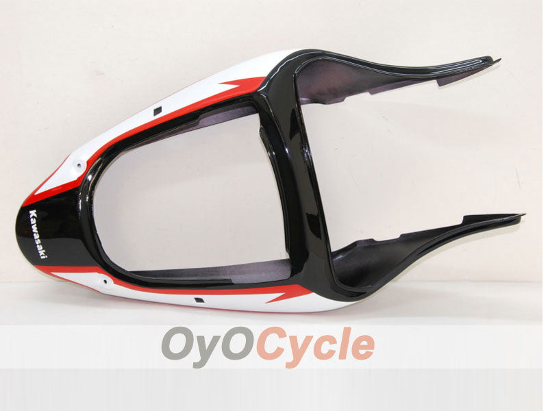 Verkleidungssatz für Einspritzmodelle 00-02 NINJA ZX-6R - Rot, Schwarz - Play Station #OYO87901741