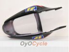 Verkleidungssatz für Einspritzmodelle 00-02 NINJA ZX-6R - Rot, Schwarz - Play Station #OYO87901741