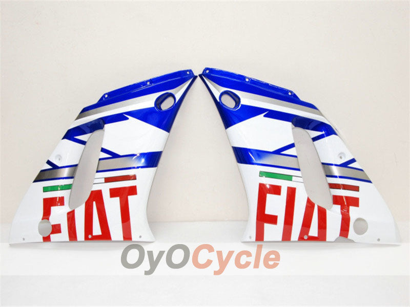 Verkleidungssatz für Einspritzer für YZF-R6 98-02 - Blau, Weiß - FIAT, MOTUL #OYO87900984 Zweitbild