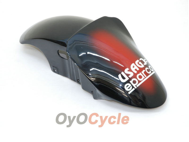 Verkleidungssatz für Einspritzmodelle 00-02 NINJA ZX-6R - Rot, Schwarz - Play Station #OYO87901741