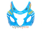 Einspritz-Verkleidungssatz für 04-05 GSXR600 - Blau, Schwarz - MOTUL, Rizla+ #OYO87901409