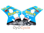 Einspritz-Verkleidungssatz für 04-05 GSXR600 - Blau, Schwarz - MOTUL, Rizla+ #OYO87901409