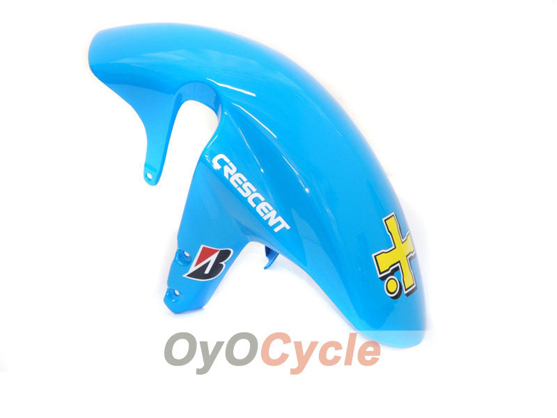 Einspritz-Verkleidungssatz für 04-05 GSXR600 - Blau, Schwarz - MOTUL, Rizla+ #OYO87901409