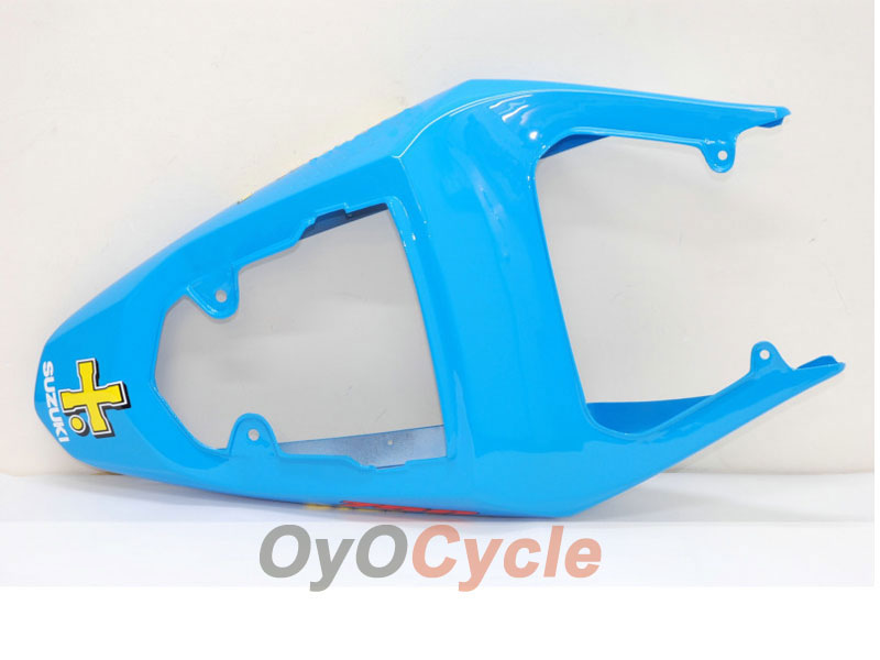 Einspritz-Verkleidungssatz für 04-05 GSXR600 - Blau, Schwarz - MOTUL, Rizla+ #OYO87901409
