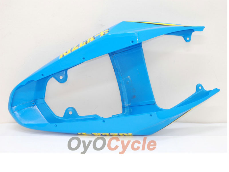Einspritz-Verkleidungssatz für 04-05 GSXR600 - Blau, Schwarz - MOTUL, Rizla+ #OYO87901409
