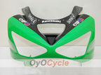 Spritzguss-Verkleidungssatz für 03-04 NINJA ZX-6R - Grün, Schwarz - Monster #OYO87901807