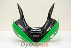 Spritzguss-Verkleidungssatz für 03-04 NINJA ZX-6R - Grün, Schwarz - Monster #OYO87901807