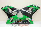 Spritzguss-Verkleidungssatz für 03-04 NINJA ZX-6R - Grün, Schwarz - Monster #OYO87901807