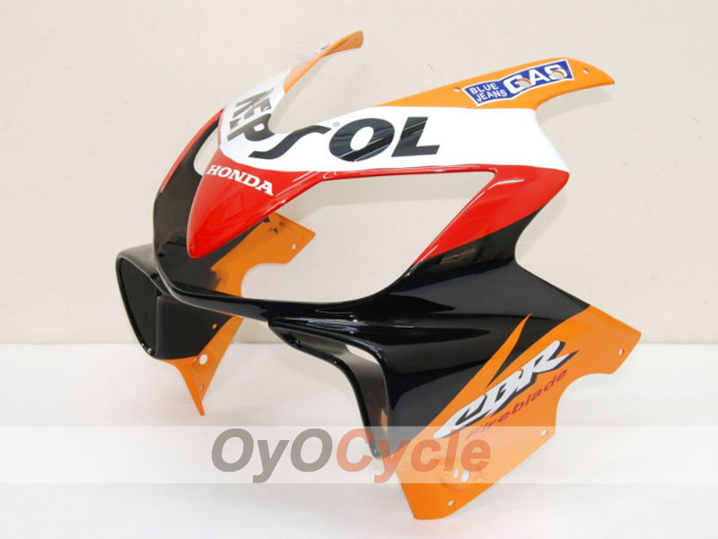 Verkleidungssatz für Einspritzmodelle 01-03 CBR600F4i - Orange, Schwarz - MICHELIN, Repsol #OYO87900190