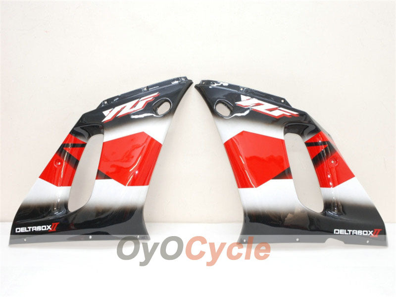 Verkleidungssatz für Einspritzermodelle 98-02 YZF-R6 - Rot, Schwarz - Werksdesign #OYO87900999 Zweitbild