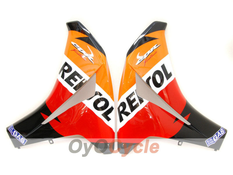 Einspritz-Verkleidungssatz für CBR1000RR 08-11 - Orange, Schwarz - Repsol #OYO87900720 Zweitbild