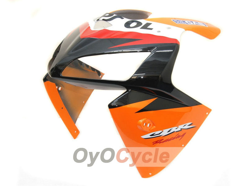 Verkleidungssatz für 05-06 CBR600RR - Orange, Schwarz - MICHELIN, RK, Repsol #OYO87900327