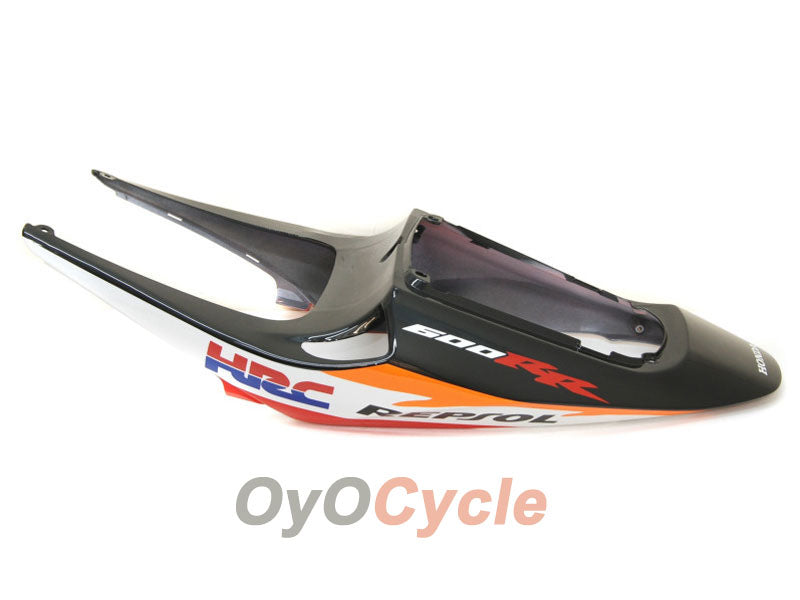 Verkleidungssatz für 05-06 CBR600RR - Orange, Schwarz - MICHELIN, RK, Repsol #OYO87900327