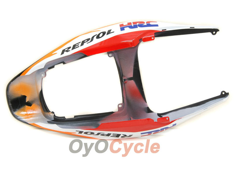 Verkleidungssatz für 05-06 CBR600RR - Orange, Schwarz - MICHELIN, RK, Repsol #OYO87900327