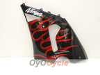 Verkleidungssatz für 05-06 NINJA ZX-6R - Rot, Schwarz - Flamme #OYO87901865