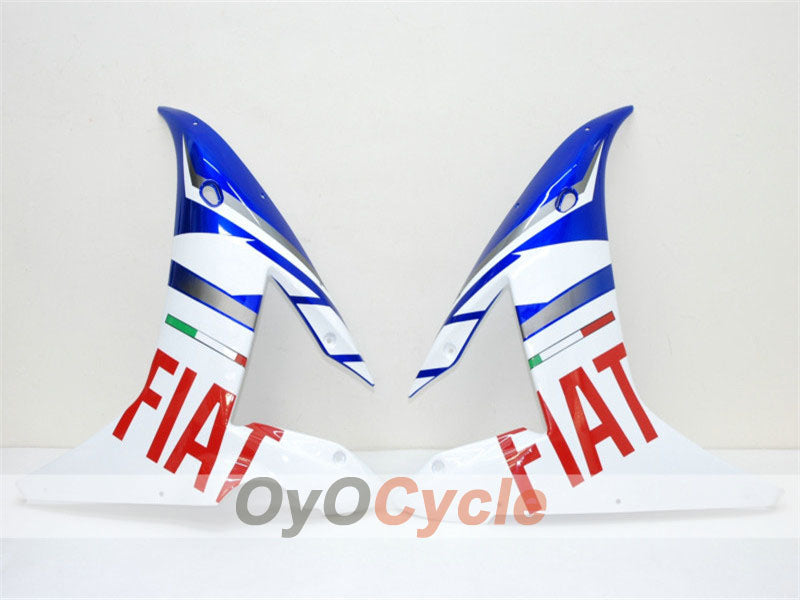 Verkleidungssatz für Einspritzermodelle der YZF-R1, Baujahr 02-03 - Blau, Weiß - FIAT, MICHELIN, MOTUL #OYO87900790 Zweitbild