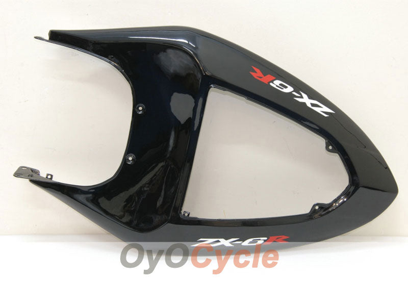 Verkleidungssatz für 05-06 NINJA ZX-6R - Rot, Schwarz - Flamme #OYO87901865