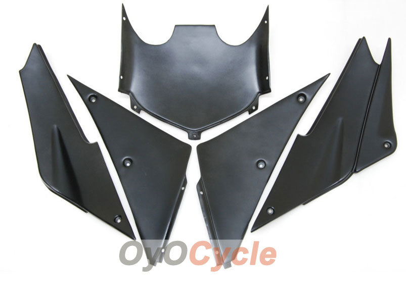 Verkleidungssatz für 05-06 NINJA ZX-6R - Rot, Schwarz - Flamme #OYO87901865