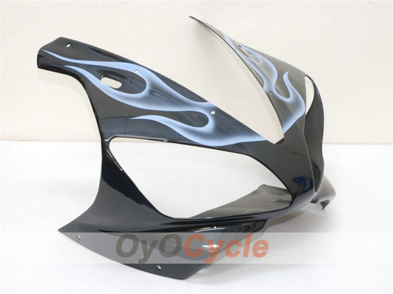 Einspritzverkleidungssatz für 00-01 YZF-R1 - Weiß, Schwarz - Flame #OYO87900764
