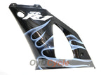 Einspritzverkleidungssatz für 00-01 YZF-R1 - Weiß, Schwarz - Flame #OYO87900764