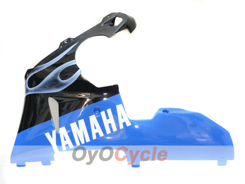 Einspritzverkleidungssatz für 00-01 YZF-R1 - Weiß, Schwarz - Flame #OYO87900764