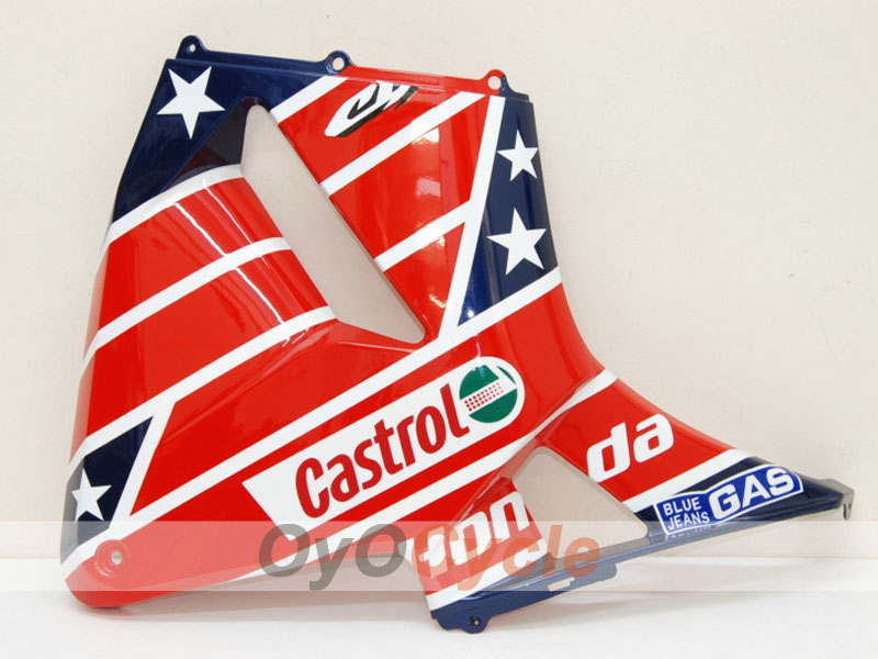 Einspritzverkleidungssatz für 05-06 CBR600RR - Rot, Blau - Castrol #OYO87900208 Zweitbild