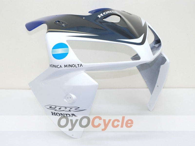 Verkleidungssatz für Einspritzermodelle 05-06 CBR600RR - Weiß, Schwarz - Konica Minolta, MICHELIN #OYO87900254