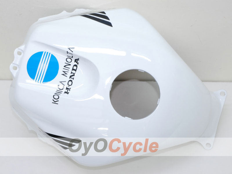 Verkleidungssatz für Einspritzermodelle 05-06 CBR600RR - Weiß, Schwarz - Konica Minolta, MICHELIN #OYO87900254