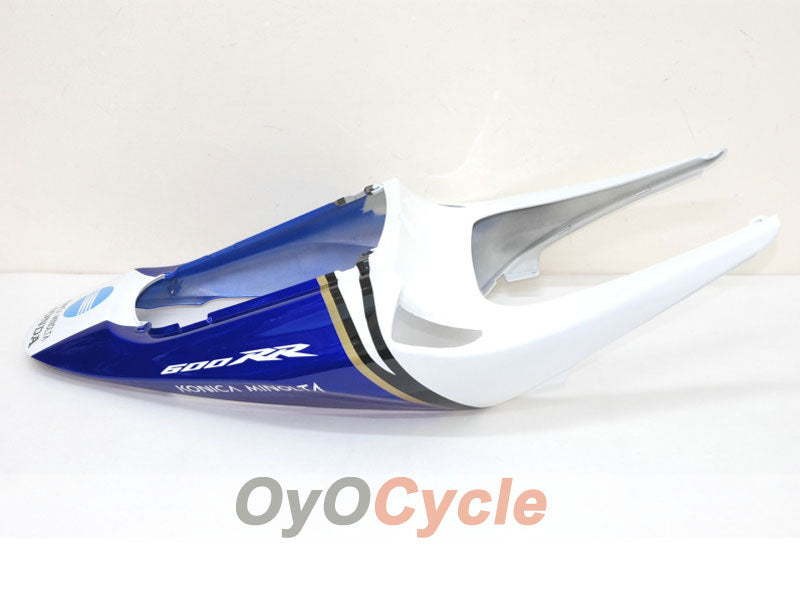 Verkleidungssatz für Einspritzermodelle 05-06 CBR600RR - Weiß, Schwarz - Konica Minolta, MICHELIN #OYO87900254