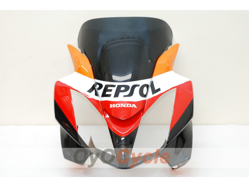 Einspritz-Verkleidungssatz für 02-13 VFR800 - Orange, Schwarz - Repsol #OYO87902832
