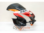 Einspritz-Verkleidungssatz für 02-13 VFR800 - Orange, Schwarz - Repsol #OYO87902832