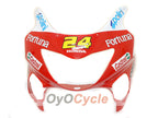 Verkleidungssatz für Einspritzermodelle der CBR600F4 99-00 - Rot, Gelb - Castrol #OYO87900112