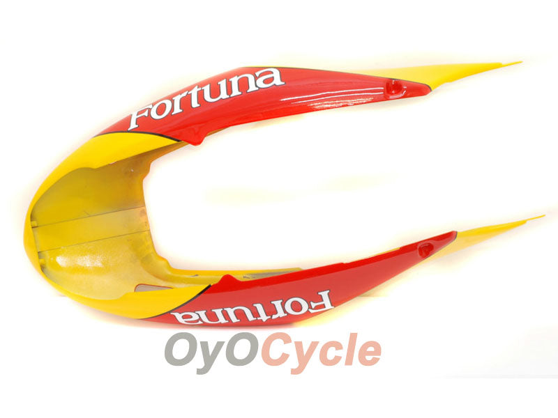 Verkleidungssatz für Einspritzermodelle der CBR600F4 99-00 - Rot, Gelb - Castrol #OYO87900112
