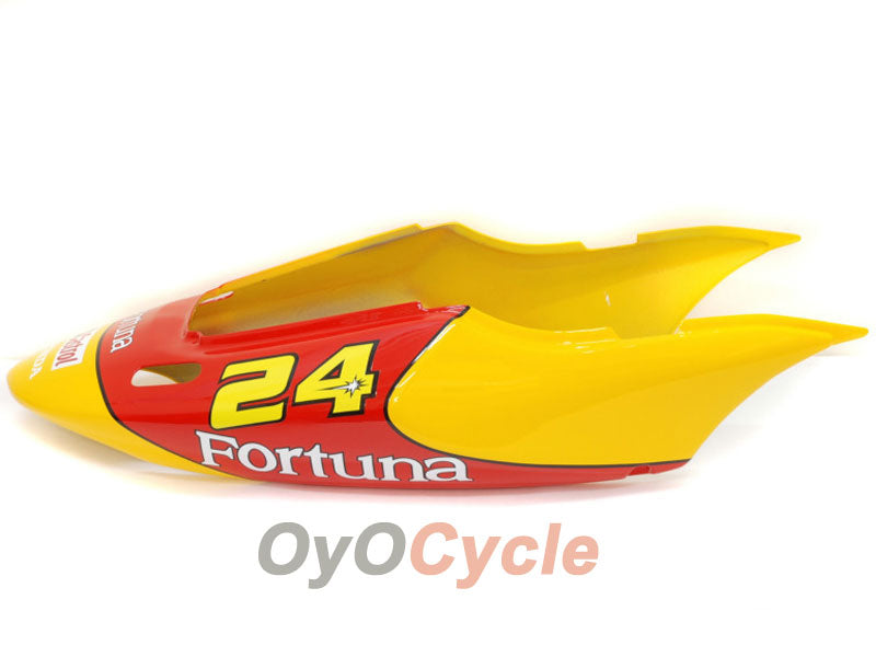 Verkleidungssatz für Einspritzermodelle der CBR600F4 99-00 - Rot, Gelb - Castrol #OYO87900112