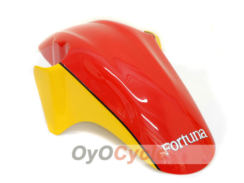 Verkleidungssatz für Einspritzermodelle der CBR600F4 99-00 - Rot, Gelb - Castrol #OYO87900112