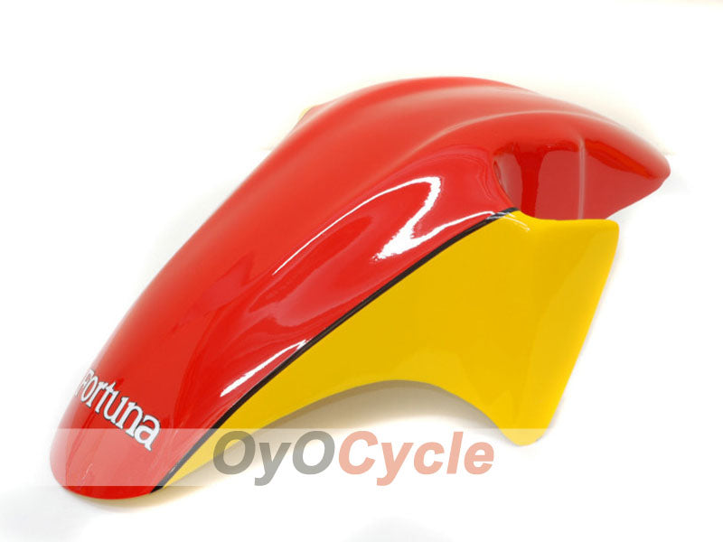 Verkleidungssatz für Einspritzermodelle der CBR600F4 99-00 - Rot, Gelb - Castrol #OYO87900112